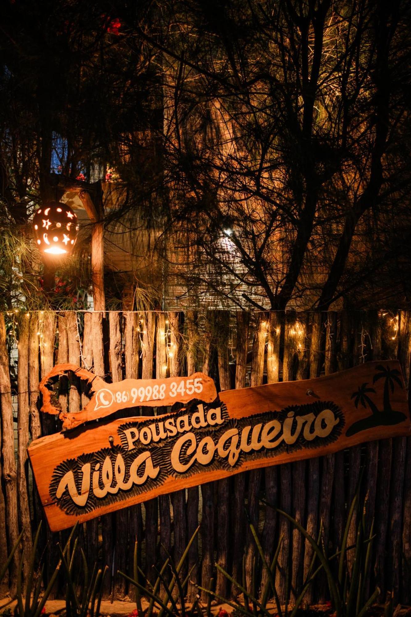 Pousada Villa Coqueiro 路易斯科雷亚 外观 照片